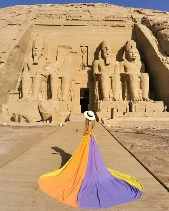 Private Best Day Tour From Aswan Abu Simbel Temple .
