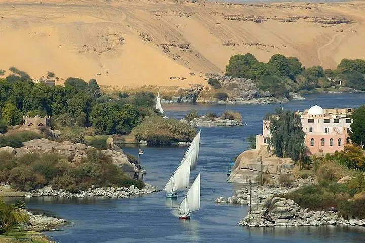 Sunset Felucca Sail on the Nile (Aswan)